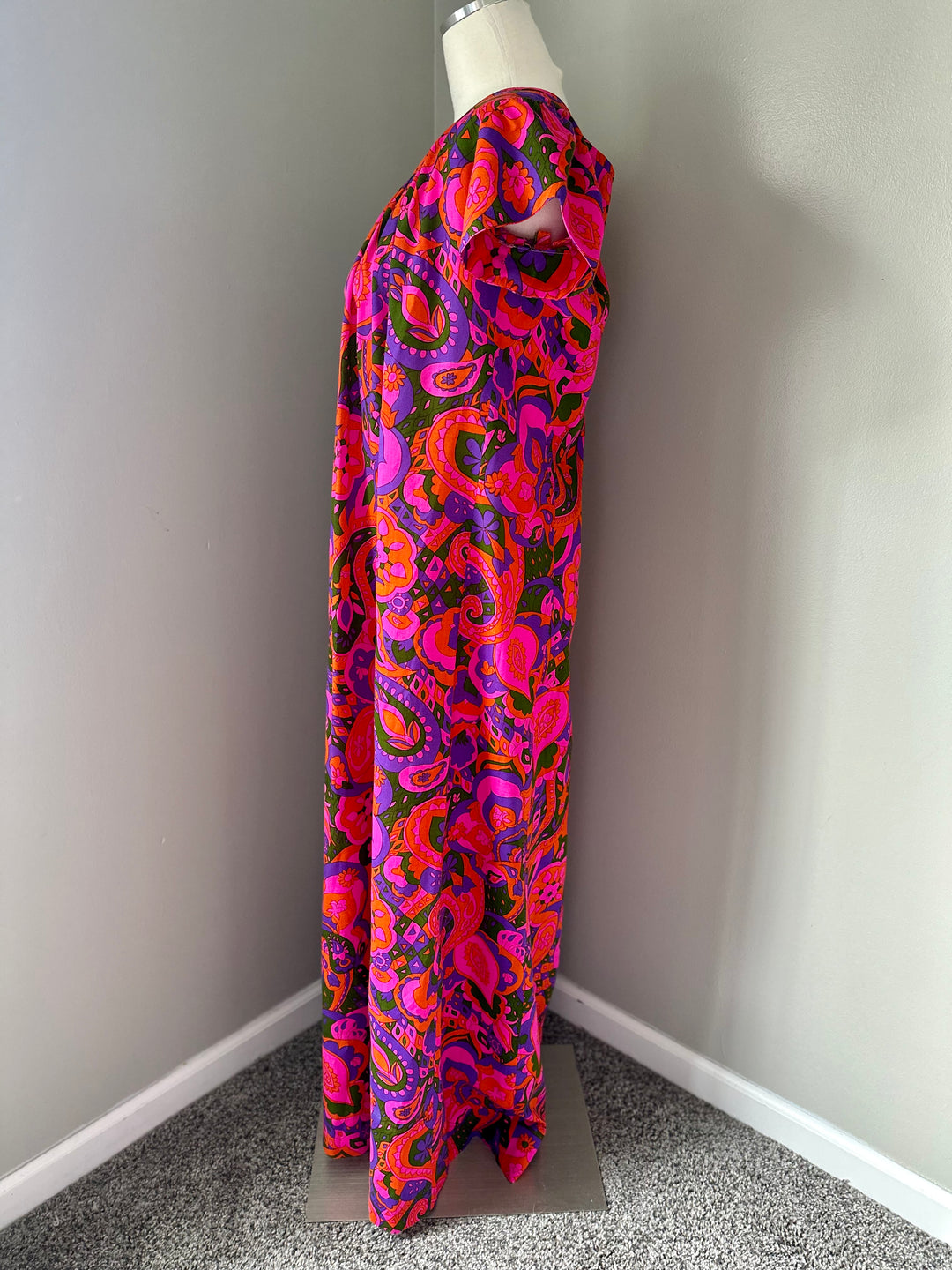 60/70s ビンテージ Muu Muu Karen Ann ムームー 60/70s ビンテージ Muu Muu Karen Ann ムームー 60/70s ビンテージ Muu